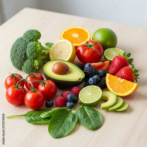 fruits and vegetables