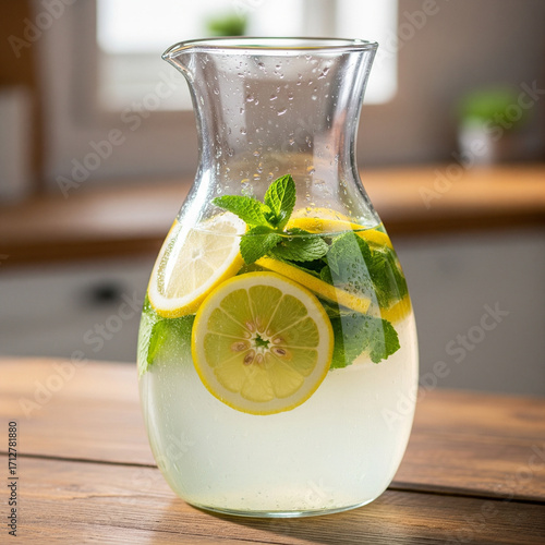 lemonade with mint