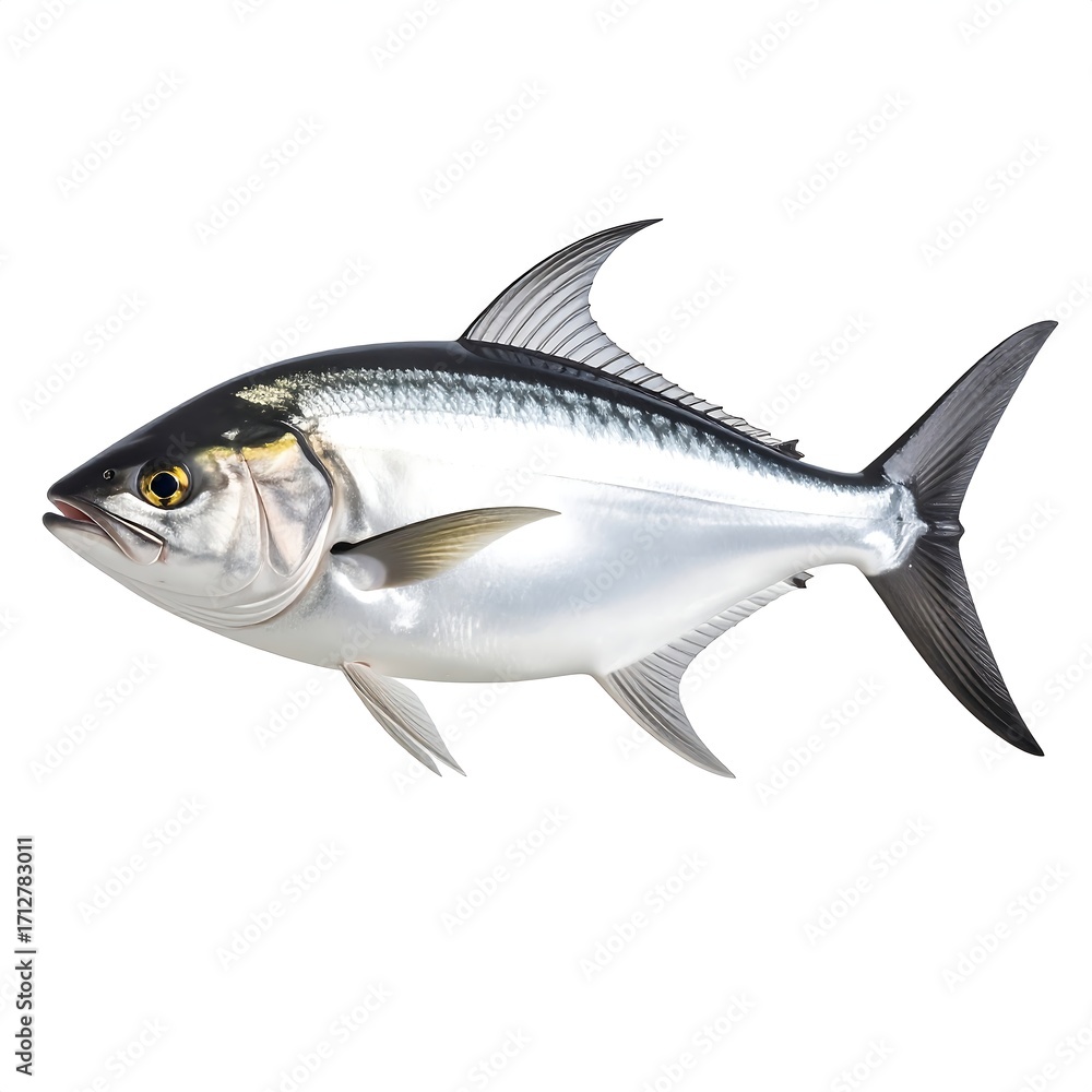 Fototapeta premium Side view of a fish