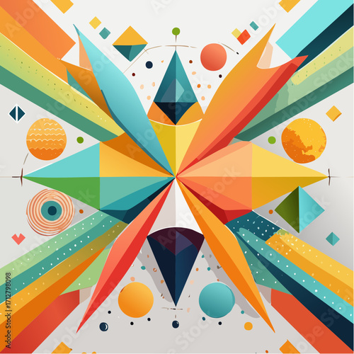 Abstrakte geometrische Formen