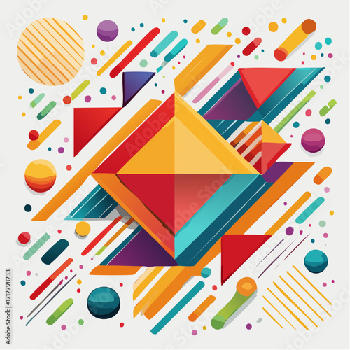 Abstrakte geometrische Formen