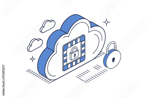 Cloud Computing Security with Lock and Processor data