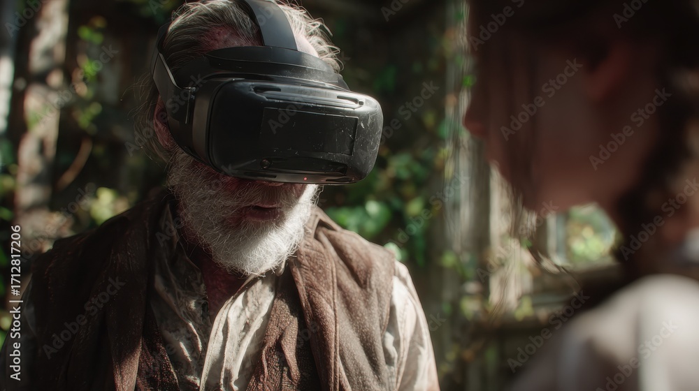 Fototapeta premium storydriven virtual reality experiences immersive narratives interactive storytelling