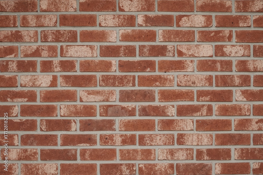 Fototapeta premium Random textured concrete surface resembling brickwork pattern