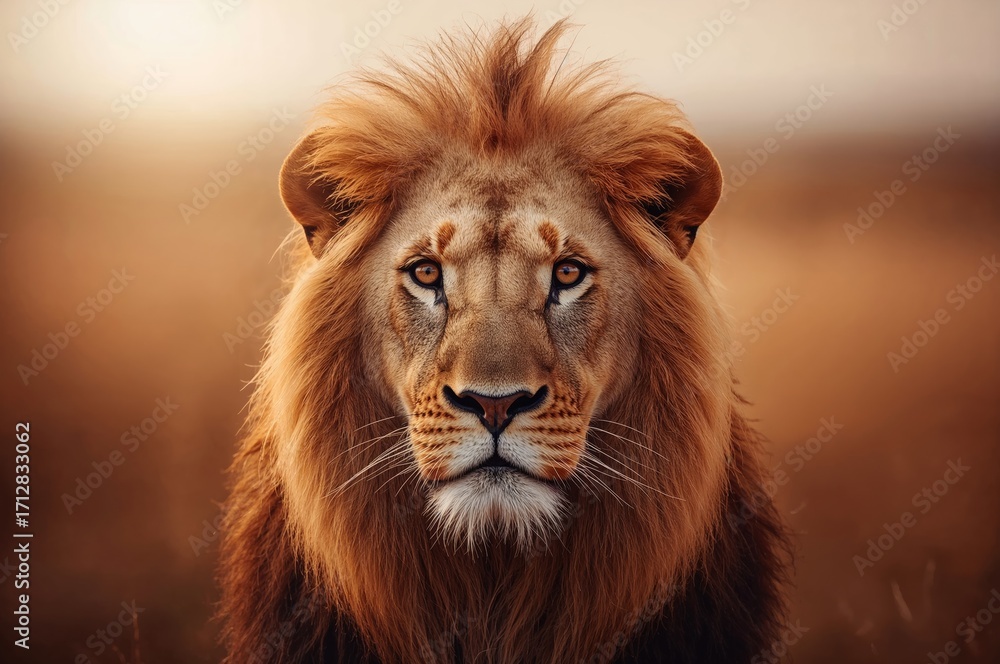 Obraz premium Close-up of a majestic big cat
