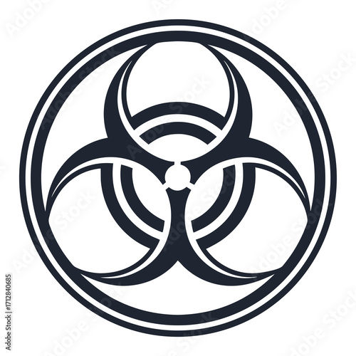 radiation warning sign