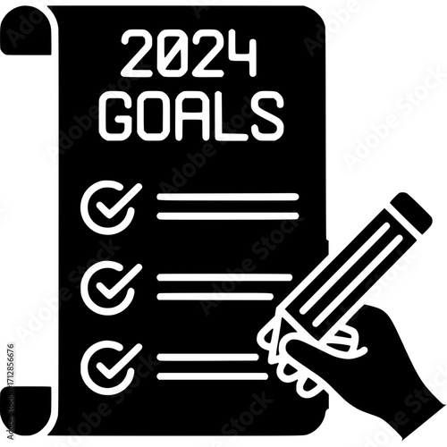 New Year Resolutions Icon
