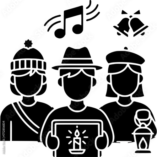 Carolers Icon