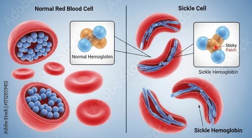 Understanding Sickle Cell Disease and Normal Red Blood Cells