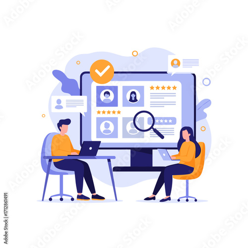Online Recruitment Process and Candidate Search.