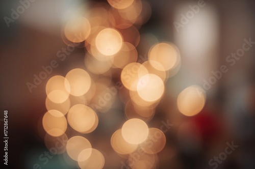 Gentle backdrop featuring abstract light bokeh