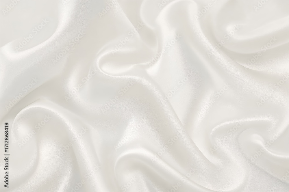 Fototapeta premium Background texture of soft white fabric