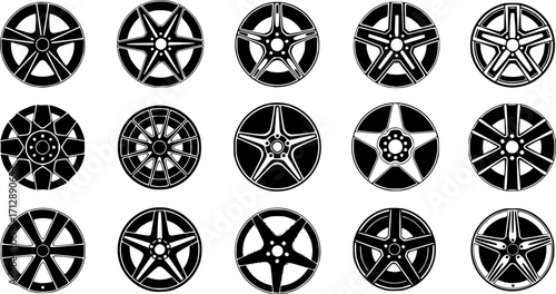 Wheel hubcap svg, Wheel hubcap silhouette, Hubcap svg, Wheel rim svg, Hubcap silhouette, Wheel svg, Wheel silhouette, Car wheel svg, Car wheel silhouette