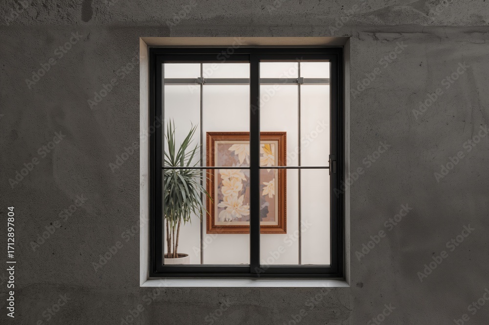 Fototapeta premium Icon of a Window Pane