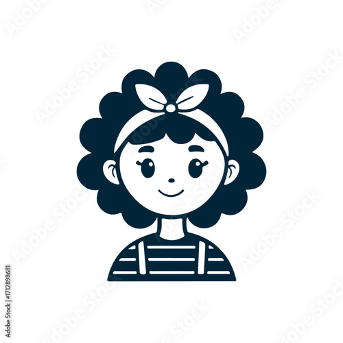 Child Cartoon Face Illustration