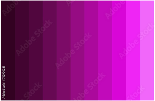 Purple Color Shades Swatches Set Pantone Palette Abstract Graphic Design Vector