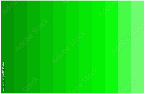 Green Color Shades Swatches Abstract Set Pantone Palette Graphic Design Vector