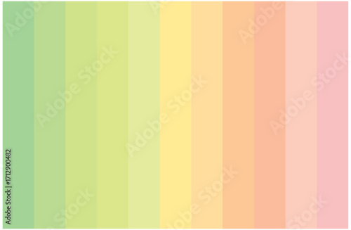 Multicolor Shades Swatches Abstract Set Pantone Palette Graphic Design Vector