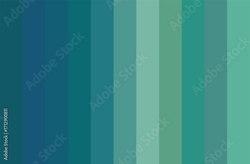 Green Cyan Multicolor Shades Swatches Abstract Set Pantone Palette Graphic Design Vector