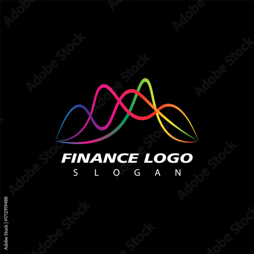 Finance and Accounting Logo Design Vector