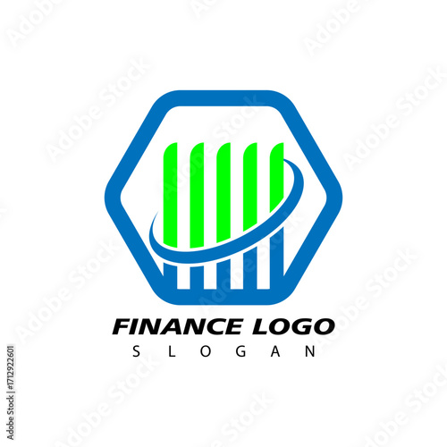 Finance and Accounting Logo Design Vector. Vector illustration
