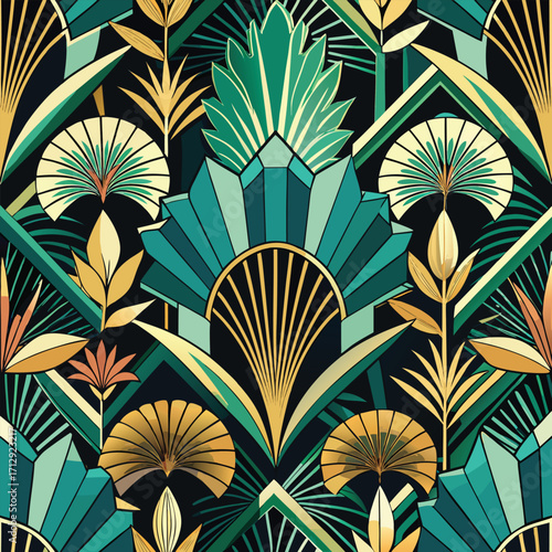luxurious art deco inspired seamless pattern 4.eps