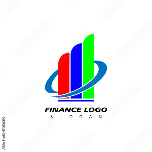 Finance and Accounting Logo Design Vector. Vector illustration