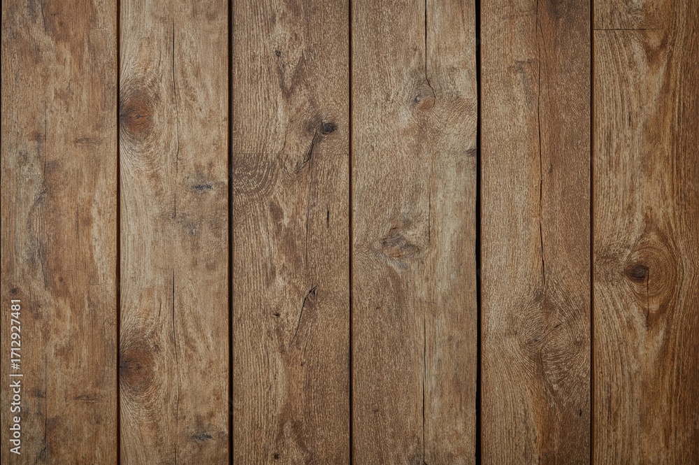 Naklejka premium Rustic aged wood panel backdrop