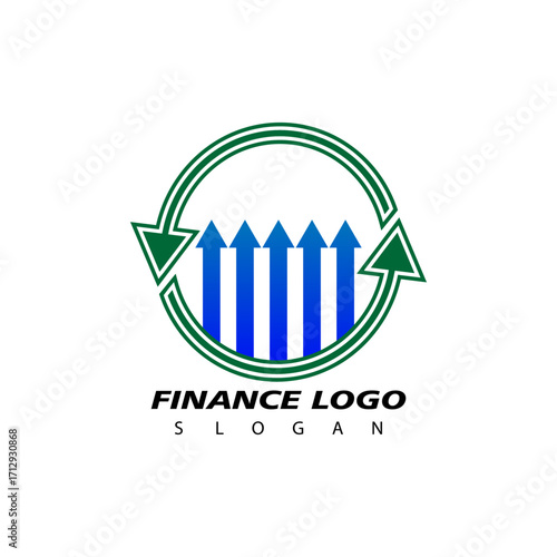 Finance and Accounting Logo Design Vector. Vector illustration