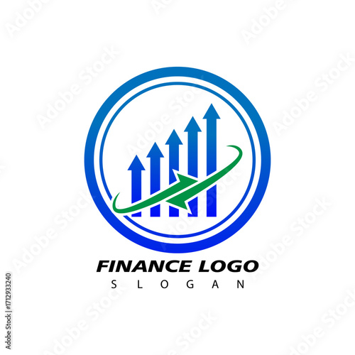 Finance and Accounting Logo Design Vector