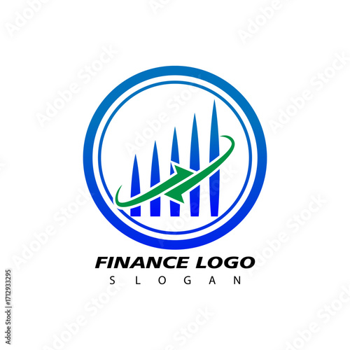 Finance and Accounting Logo Design Vector