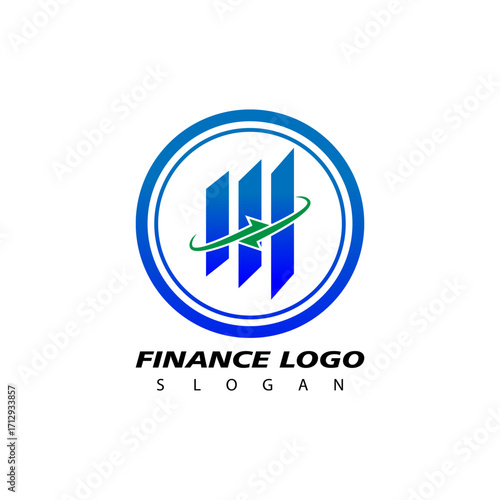 Finance and Accounting Logo Design Vector