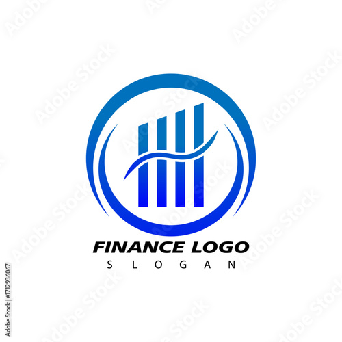 Finance and Accounting Logo Design Vector