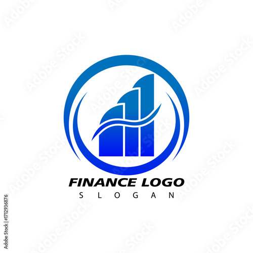 Finance and Accounting Logo Design Vector