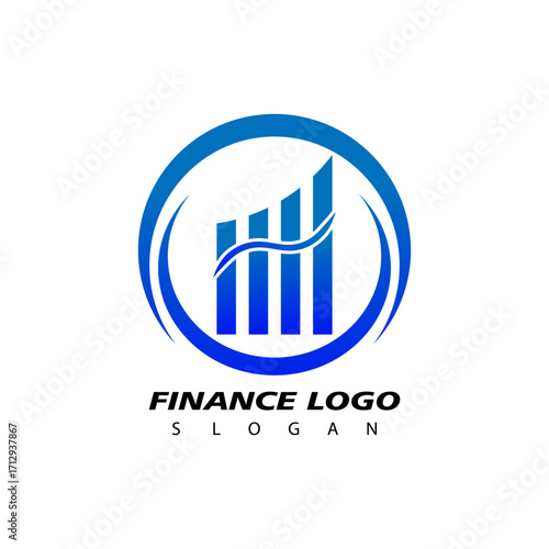 Finance and Accounting Logo Design Vector