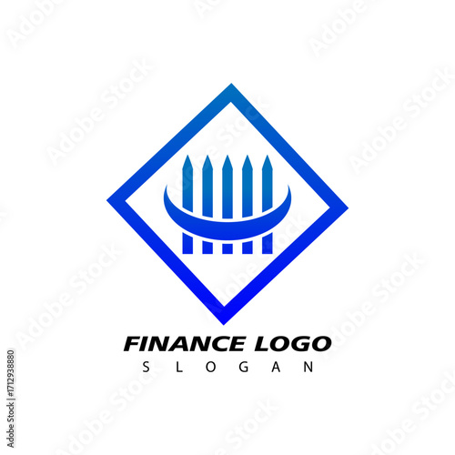 Finance and Accounting Logo Design Vector