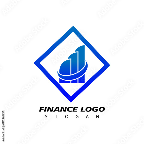 Finance and Accounting Logo Design Vector