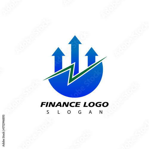 Finance and Accounting Logo Design Vector