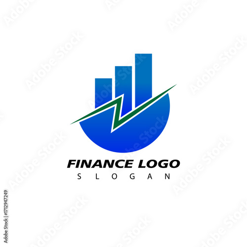 Finance and Accounting Logo Design Vector