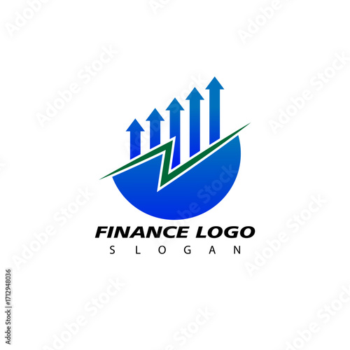 Finance and Accounting Logo Design Vector