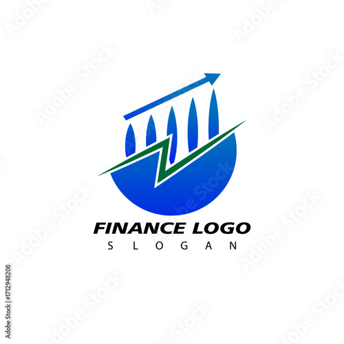 Finance and Accounting Logo Design Vector