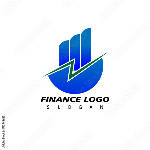 Finance and Accounting Logo Design Vector