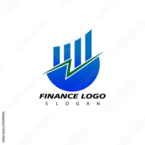 Finance and Accounting Logo Design Vector