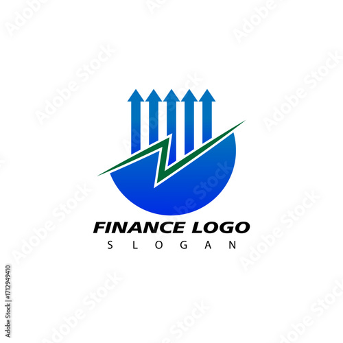 Finance and Accounting Logo Design Vector
