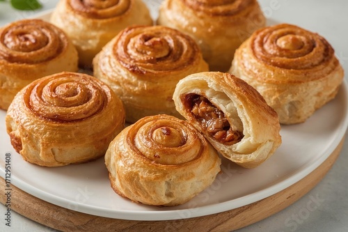 Delicious savory rolls perfect for a midday meal