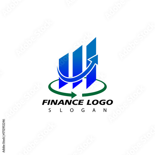 Finance and Accounting Logo Design Vector