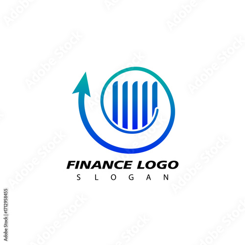 Finance and Accounting Logo Design Vector