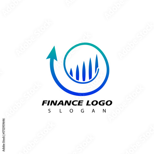 Finance and Accounting Logo Design Vector