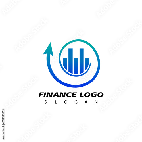 Finance and Accounting Logo Design Vector