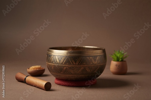 Harmonic metal bowl for med...